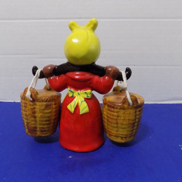 Vintage Black American Baker Cook Chef Salt and Pepper Shakers - Picture 2 of 4